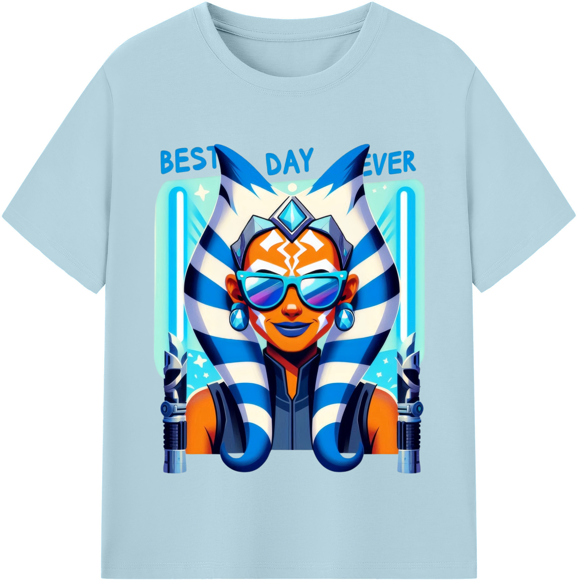 （画像用） スター・ウォーズ Star Wars 綿100％半袖Tシャツ（フロントプリント）